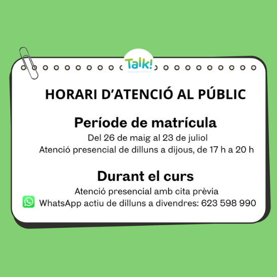 HorariAtencio HorariAtencio